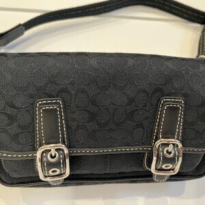 Coach Black Waist Bag Like New Gently used only one time!